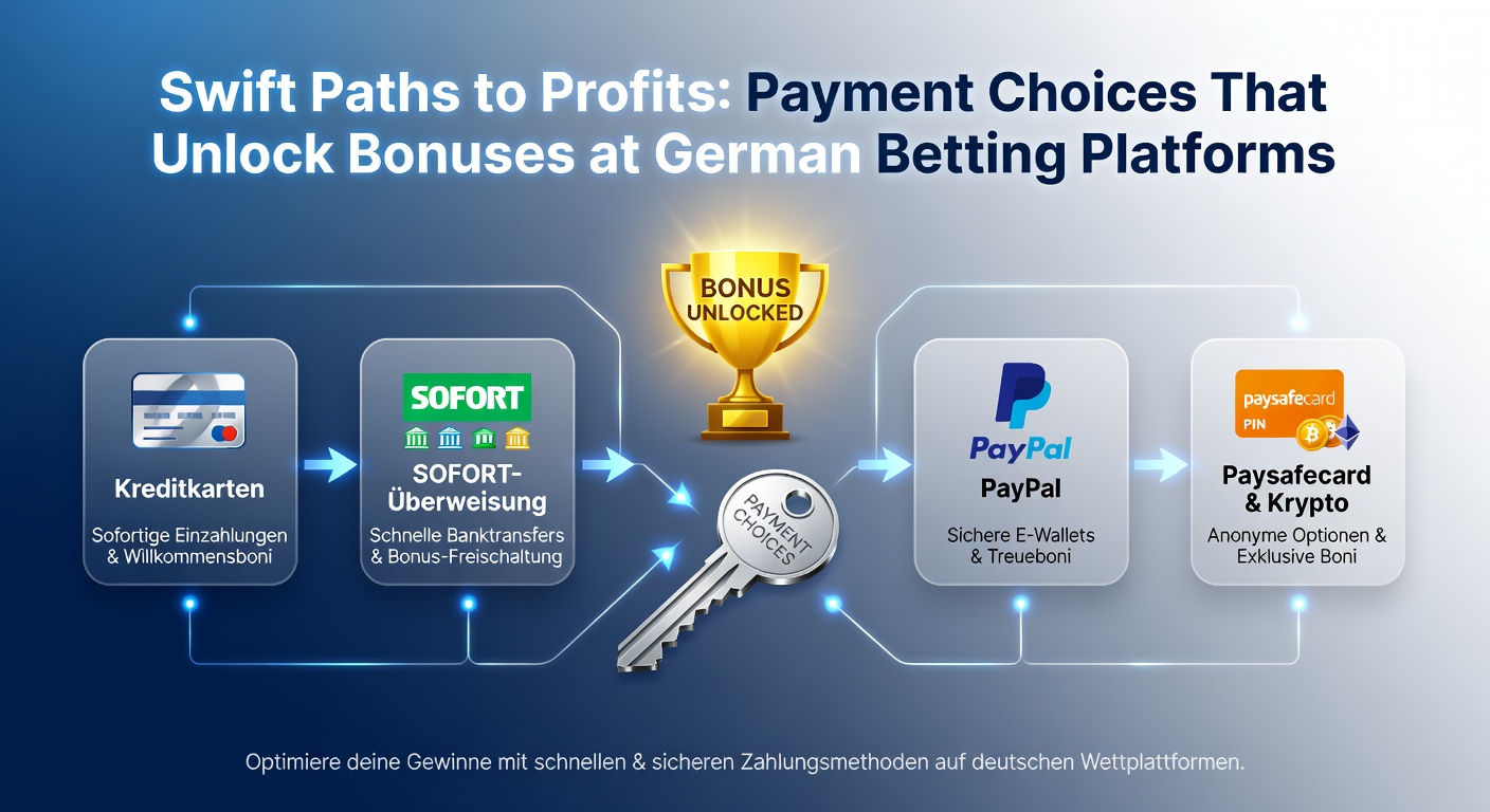 Darstellung moderner Zahlungsmethoden wie PayPal und Sofortüberweisung auf einem Smartphone-Bildschirm vor einem Wett-Tipp-Symbol
